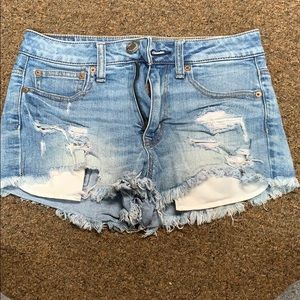 american eagle jean shorts